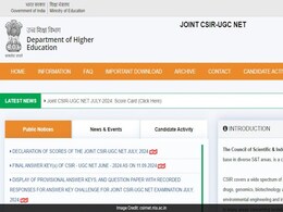 CSIR UGC NET June 2024 Scores Released, Check Direct Link Here CSIR UGC NET June 2024 Scores Released, Check Direct Link Here