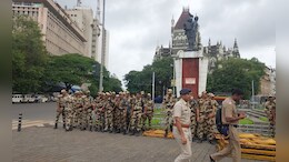 जोडे मारो आंदोलन, मविआचा मोर्चा पोलीस रोखणार? हुतात्मा चौकात काय स्थिती?