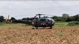 Air Force Chopper Makes Emergency Landing Due To Technical Snag In Telangana