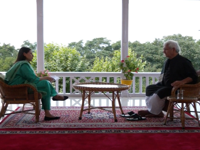 On Opposition's Charge Of Increased Powers Of J&k Lt Govenor, Manoj Sinha Says...