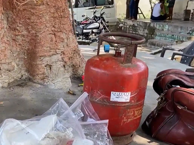 Goods Train Driver Applies Emergency Brake As Gas Cylinder Found On Track