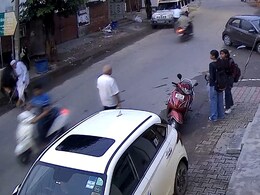 Elderly Man, Out On Walk, Tossed Into Air By Bull In Meerut Elderly Man, Out On Walk, Tossed Into Air By Bull In Meerut