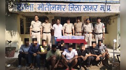 छत्तीसगढ़ से आकर MP में खिला रहे थे Online Satta, एक करोड़ के लेखा-जोखा के साथ आठ आरोपी गिरफ्तार