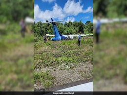 Plane Carrying 48 Passengers Skids Off Indonesia Runway, Several Injured Plane Carrying 48 Passengers Skids Off Indonesia Runway, Several Injured