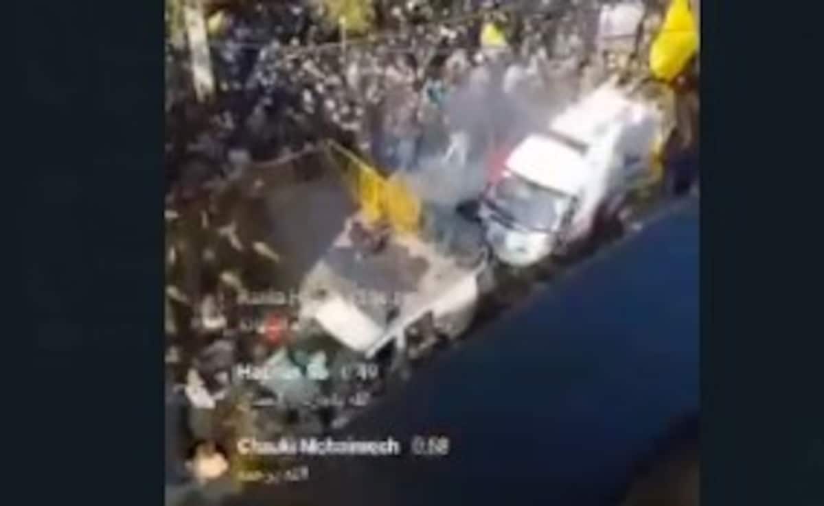 Video Shows Explosion At Funeral Of Hezbollah Member Killed In Pager Blast