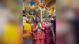 In A Rust And Gold <i>Kaftan</i> Set, Parineeti Chopra Celebrates <i>Ganesh Chaturthi</i> 2024 In Minimally Chic Ethnic Style