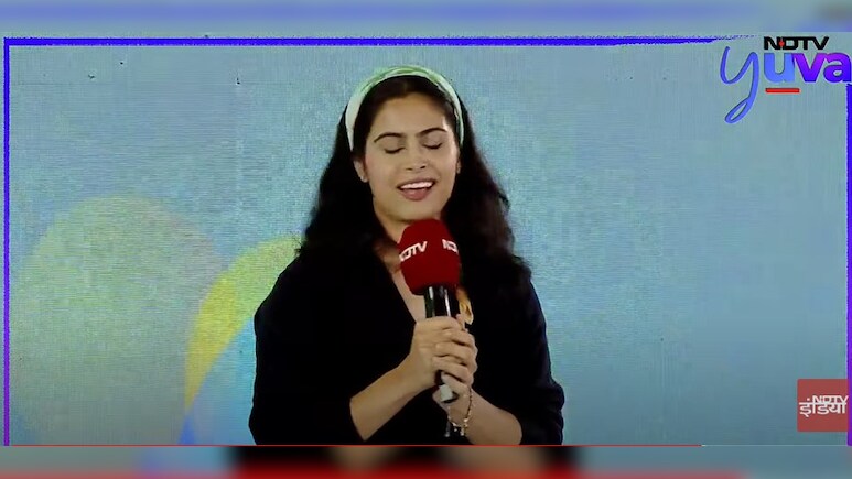 "कई बार ऐसा समय आया, जब मुझे लगा कि मैं...", स्टार शूटर मनु भाकर ने किया NDTV Yuva conclave में खुलासा