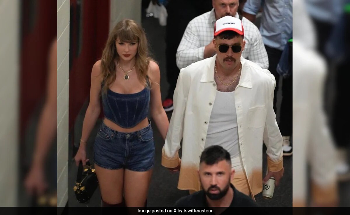 Amid Break Up Rumours, Taylor Swift And Travis Kelce Pictured Walking  Hand-In-Hand