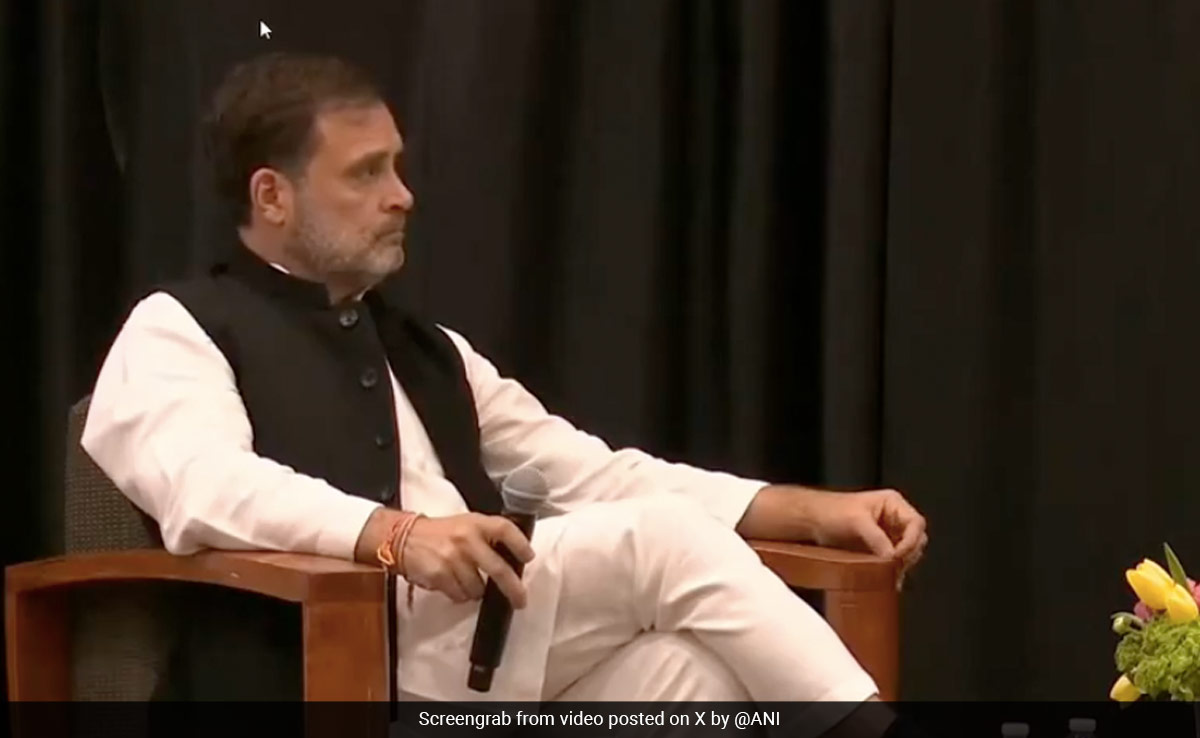 "If You're Positioned Properly, It's An Opportunity": Rahul Gandhi On AI