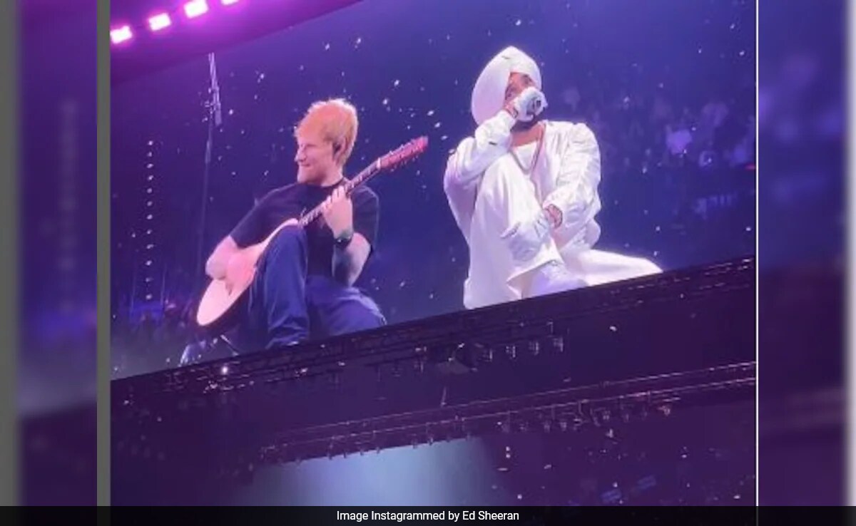 Ed Sheeran Returns "Favour" To "Brother" Diljit Dosanjh In Birmingham. Keeping Calm Is Not An Option