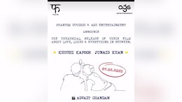Bollywood : जुनैद खान के साथ&nbsp;खुशी कपूर करेंगी रोमांस, नई फिल्म का हुआ अनाउंसमेंट