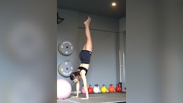 Alaya Furniturewalla Makes A Perfect Landing On A Gym Ball In Her Latest Workout Video