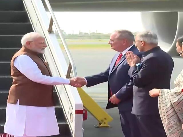 PM Modi Arrives In US For 3-Day Visit, Will Meet Biden, Quad Leaders Soon