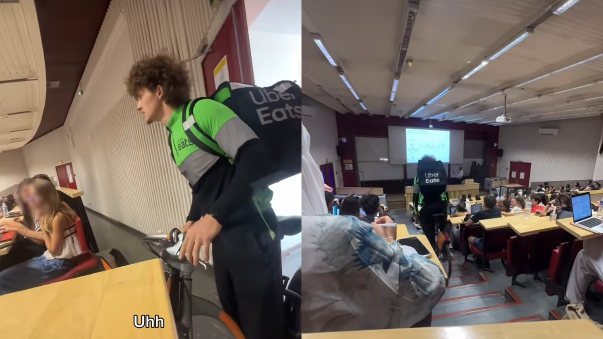 Video Of Food Delivery During Lecture In Classroom Goes Viral, Internet Reacts