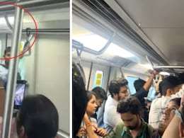 VIDEO: यात्रियों से खचाखच भरी थी मुंबई मेट्रो, अचानक सफर के दौरान कोच के अंदर होने लगी बारिश VIDEO: यात्रियों से खचाखच भरी थी मुंबई मेट्रो, अचानक सफर के दौरान कोच के अंदर होने लगी बारिश
