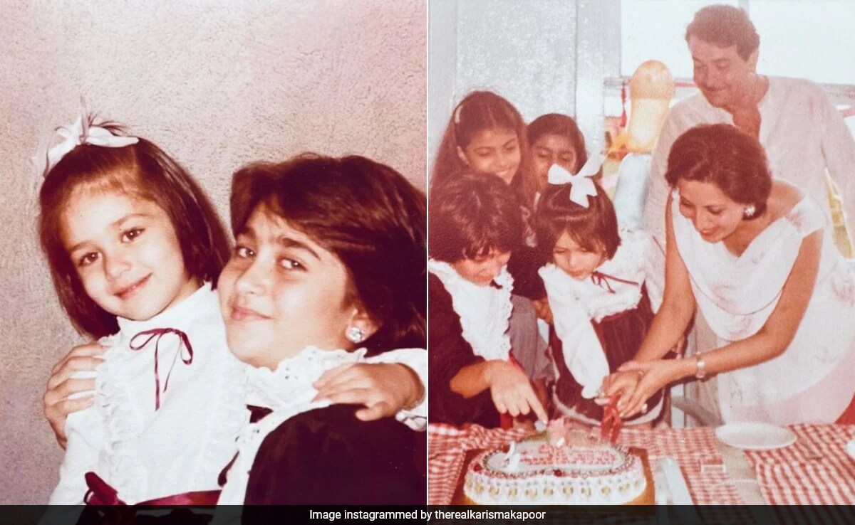 Kareena Kapoor's 4th Birthday Party Throwback Pics, Shared By Sister Karisma