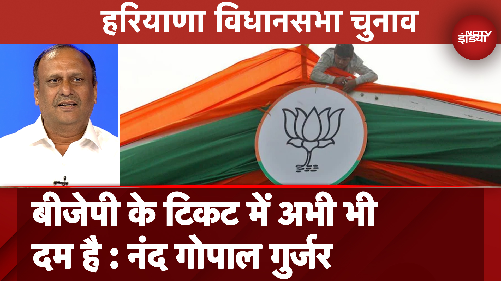 Haryana Elections 2024 | BJP के Ticket में अभी भी दम है :  Nand Gopal Gurjar, राजनीतिक विश्लेषक
