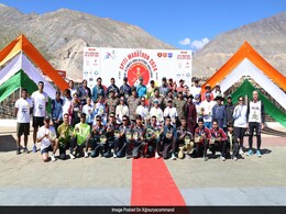 First-Ever High-Altitude Marathon Organised By Army Held In Himachal First-Ever High-Altitude Marathon Organised By Army Held In Himachal