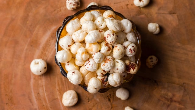 Makhana can be enjoyed in various ways roasted with a sprinkle of salt, flavored with spices