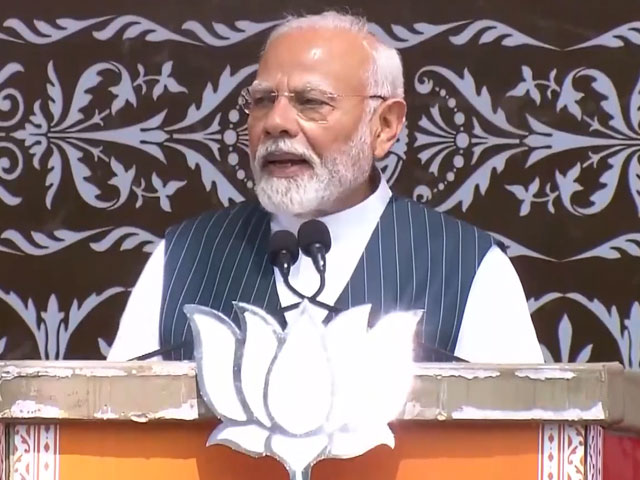 Prime Minister Narendra Modi Addresses Mega Rally In J&K's Doda