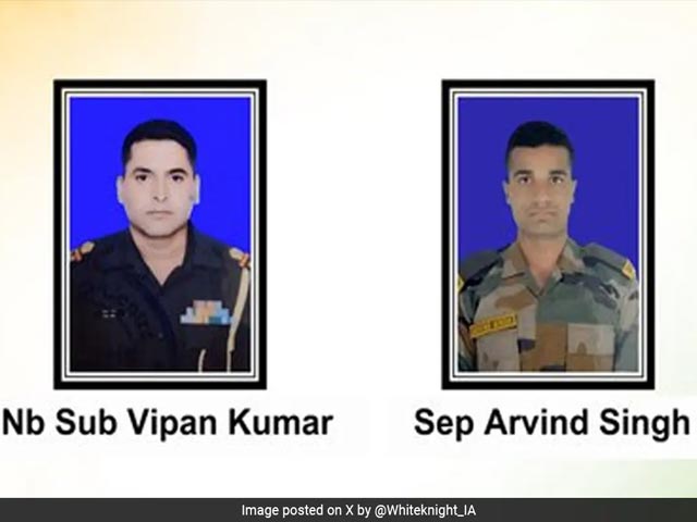 2 Soldiers Killed In Action In J&K, 2 Terrorists Shot Dead In Another Op