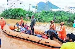 Political Blamegame Amid Floods In Andhra Pradesh, Telangana Political Blamegame Amid Floods In Andhra Pradesh, Telangana