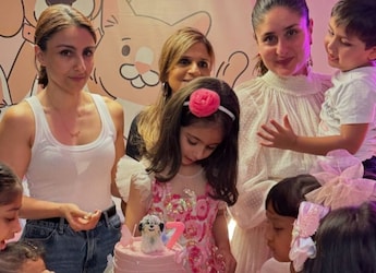 Soha Ali Khan Celebrates Daughter Inaaya's 7th Birthday With Animal-Themed Cake - See Pics Soha Ali Khan Celebrates Daughter Inaaya's 7th Birthday With Animal-Themed Cake - See Pics