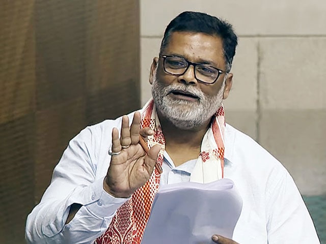 MP Pappu Yadav Visits Flood-Affected Areas In Bihar On A Bike