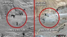NDTV Exclusive: 1st Images Of Chinese Troops' Disengagement In Ladakh