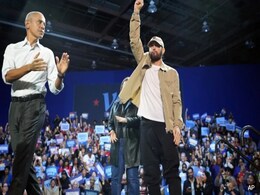 Eminem Endorses Kamala Harris, Joins Barack Obama To Garner Support For Her Eminem Endorses Kamala Harris, Joins Barack Obama To Garner Support For Her