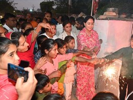 राजस्थान डिप्टी सीएम दिया कुमारी की दिवाली, कच्ची बस्ती में अनोखे अंदाज में किया सेलिब्रेट