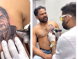रतन टाटा को भगवान का दर्जा देने वाले शख्स ने सीने पर छपवा ली उनकी तस्वीर, टैटू बनवाने वाले का वीडियो वायरल रतन टाटा को भगवान का दर्जा देने वाले शख्स ने सीने पर छपवा ली उनकी तस्वीर, टैटू बनवाने वाले का वीडियो वायरल