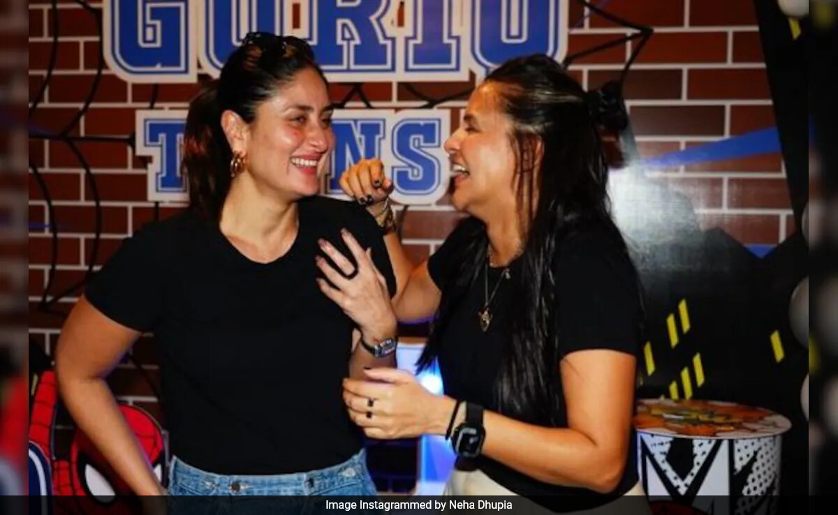 Kareena Kapoor, Soha Ali Khan Had This Much Fun At Neha Dhupia's Son's Birthday Party