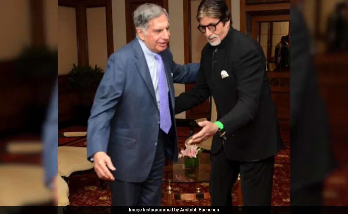Amitabh Bachchan Mourns Ratan Tata's Death: "An Era Has Just Passed Away"