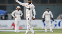 Babar Azam's Reaction Goes Viral After Test Replacement Kamran Ghulam Slams Debut Ton