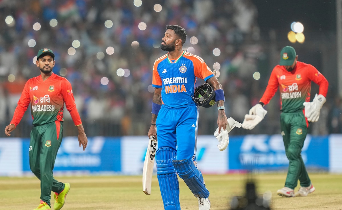 बांग्लादेश के खिलाफ सीरीज के पहले टी20 में जीत के बाद हार्दिक पांड्या