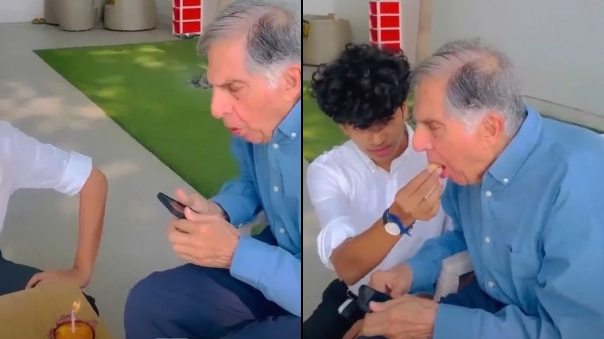 Watch: Throwback To Ratan Tata's Simplest Birthday Cake