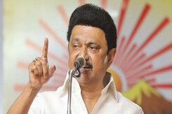'Imposing Hindi Everywhere': MK Stalin vs Governor Over State Anthem Row 'Imposing Hindi Everywhere': MK Stalin vs Governor Over State Anthem Row