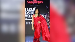 Sangeeta Bijlani's Red <i>Saree</i> Is Perfectly Festive For Karwa Chauth 2024