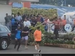 Video: Rohit Sharma Avoids Fans, Runs Away From Them In Mumbai Indians Training Ground Video: Rohit Sharma Avoids Fans, Runs Away From Them In Mumbai Indians Training Ground