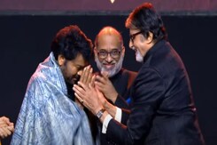ANR National Awards 2024: Superstar Chiranjeevi Honoured With The Prestigious Award By Amitabh Bachchan ANR National Awards 2024: Superstar Chiranjeevi Honoured With The Prestigious Award By Amitabh Bachchan