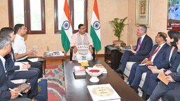 CM भजनलाल की अमेरिकी राजदूत से मुलाकात, अमेरिकी यूनिवर्सिटी कैंपस खोलने का आमंत्रण