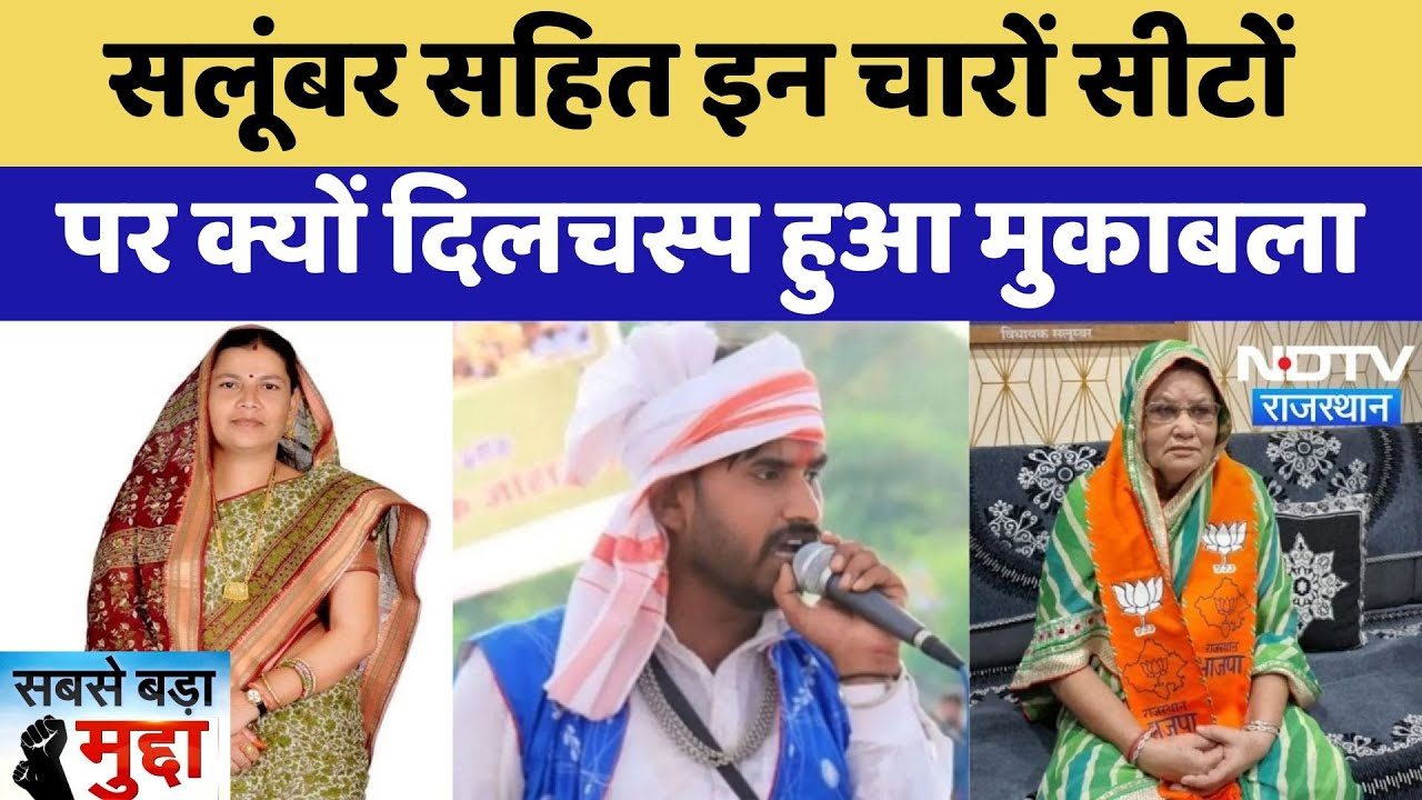 Rajasthan By Election : Salumbar सहित इन चारों Seats पर क्यों दिलचस्प हुआ मुकाबला | Latest News