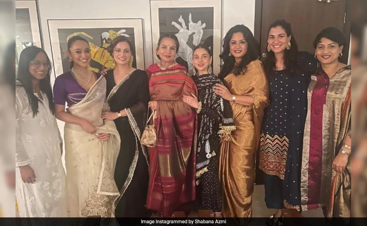 Shabana Azmi, Aditi Rao Hydari And Others Straight From Dia Mirza's Diwali Bash
