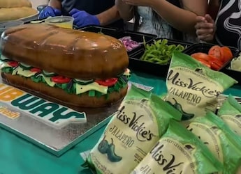 Watch: Parents Turn Their Daughter's 21st Birthday Into A Subway-Themed Party Watch: Parents Turn Their Daughter's 21st Birthday Into A Subway-Themed Party