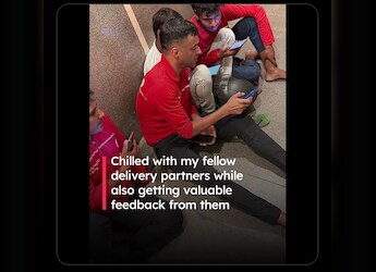 Zomato CEO Deepinder Goyal Shares Unpleasant Food Delivery Experience In Gurugram Mall Zomato CEO Deepinder Goyal Shares Unpleasant Food Delivery Experience In Gurugram Mall