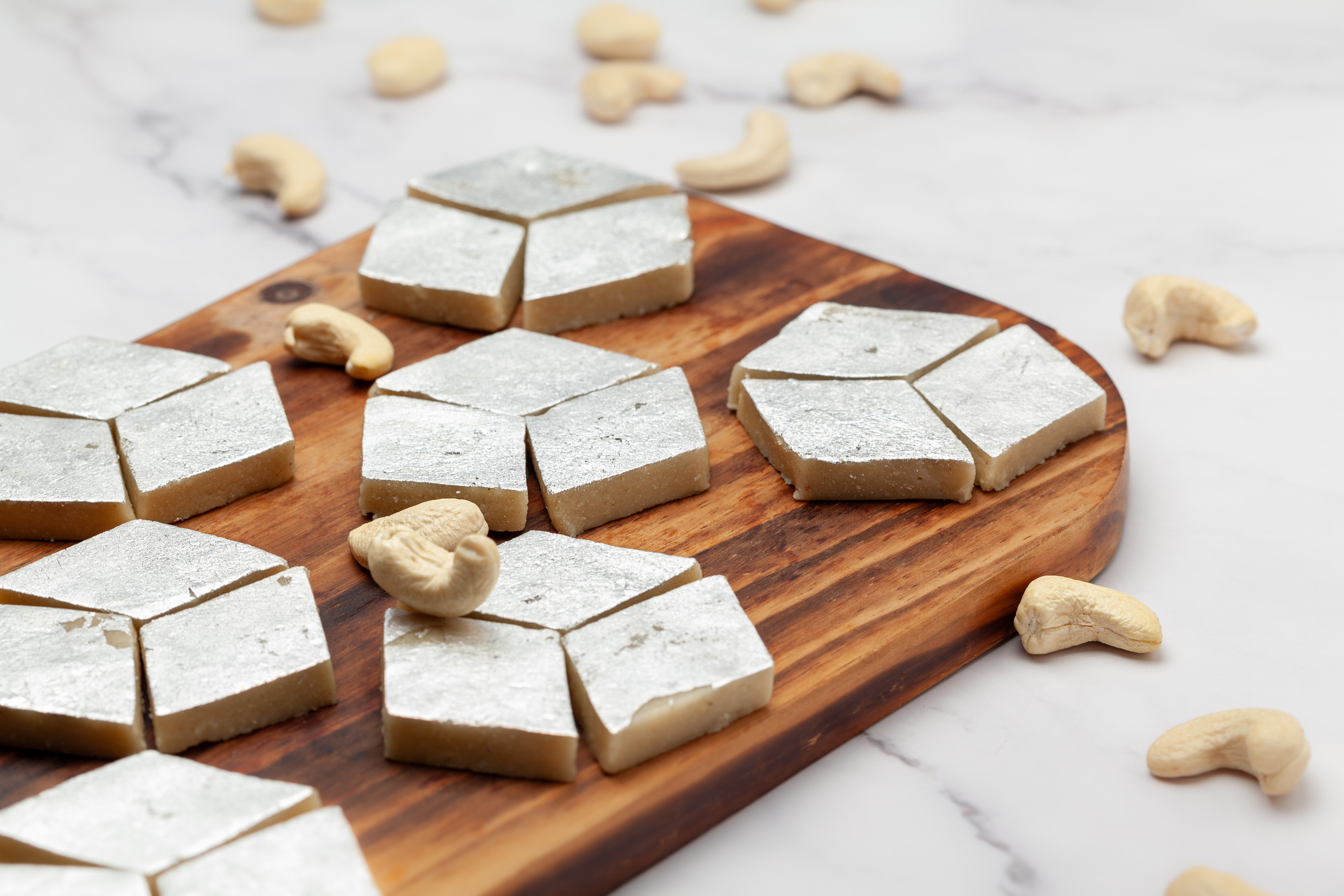 Viral: Watch The Making Of India's Beloved Kaju Katli In Bulk At A Sweet Shop