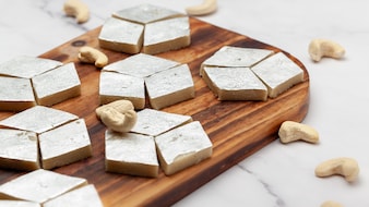 Viral: Watch The Making Of India's Kaju Katli In Bulk At A Sweet Shop