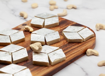 Viral: Watch The Making Of India's Beloved Kaju Katli In Bulk At A Sweet Shop