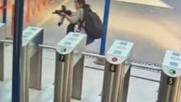 CCTV Shows Terrorists Firing With Assault Rifles During Turkey Attack